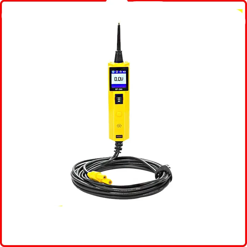 BT260 Automotive Circuit Voltage Tester – LCD Fault Detection Tool