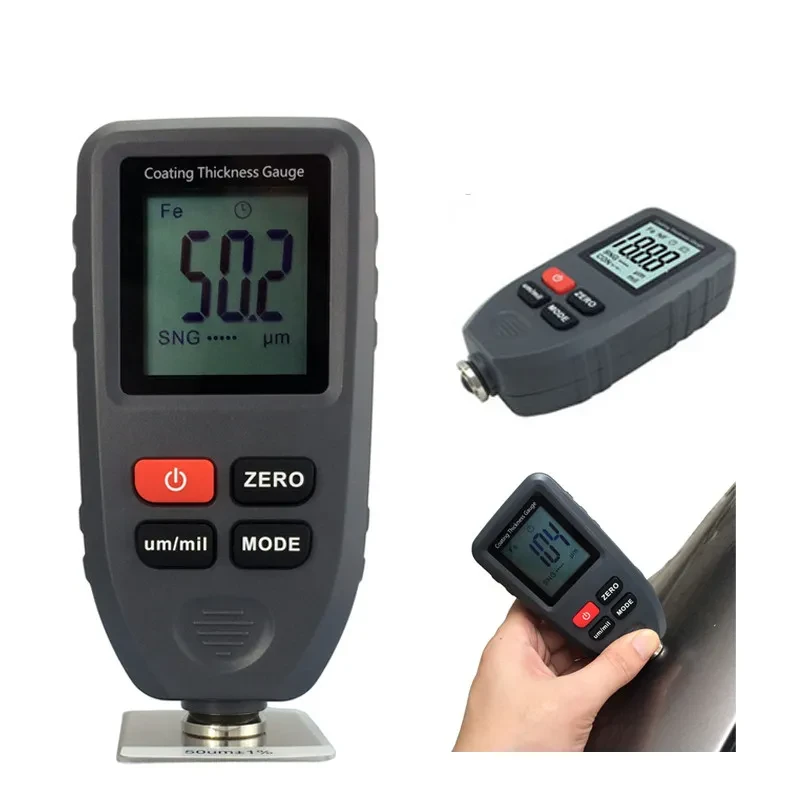 High-Precision Coating Thickness Gauge – Paint & Plating Meter