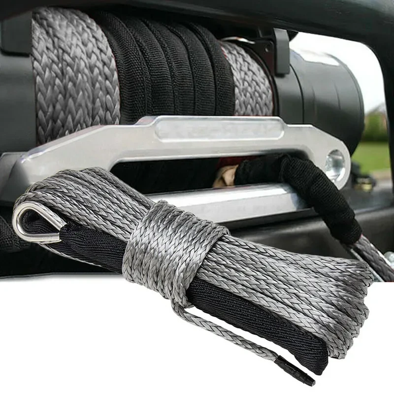 Self-Driving Dyneema Tow Rope 2 Ton Strength – 15M Rescue Cable