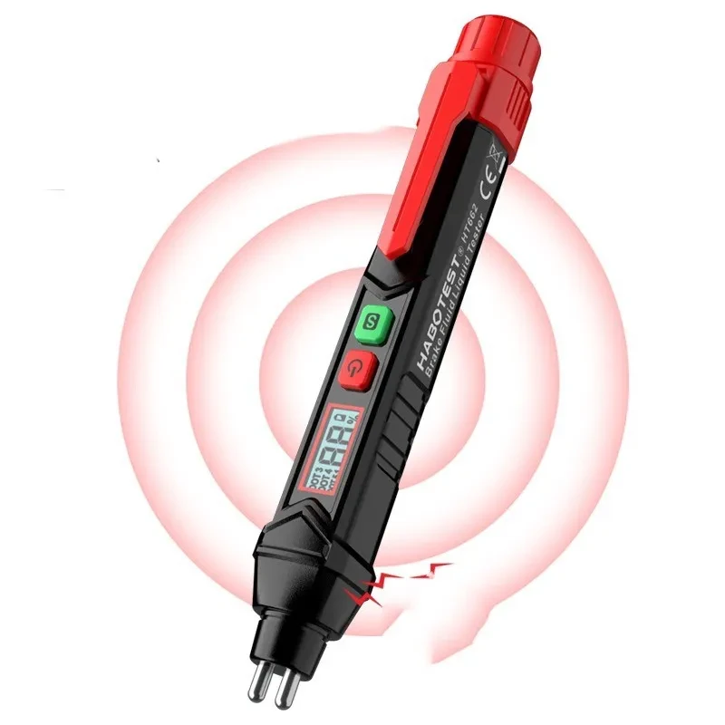 Digital Brake Fluid Tester Pen with LCD Display for Auto Repair