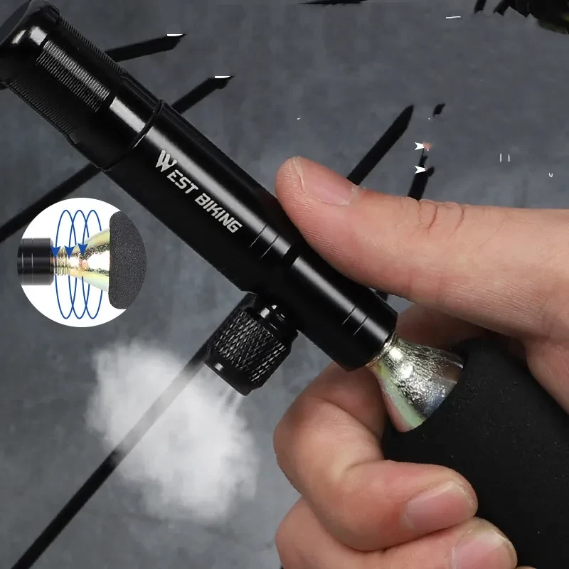 Multifunctional Bicycle Pump & Tyre Repair Tool β Portable & Durable