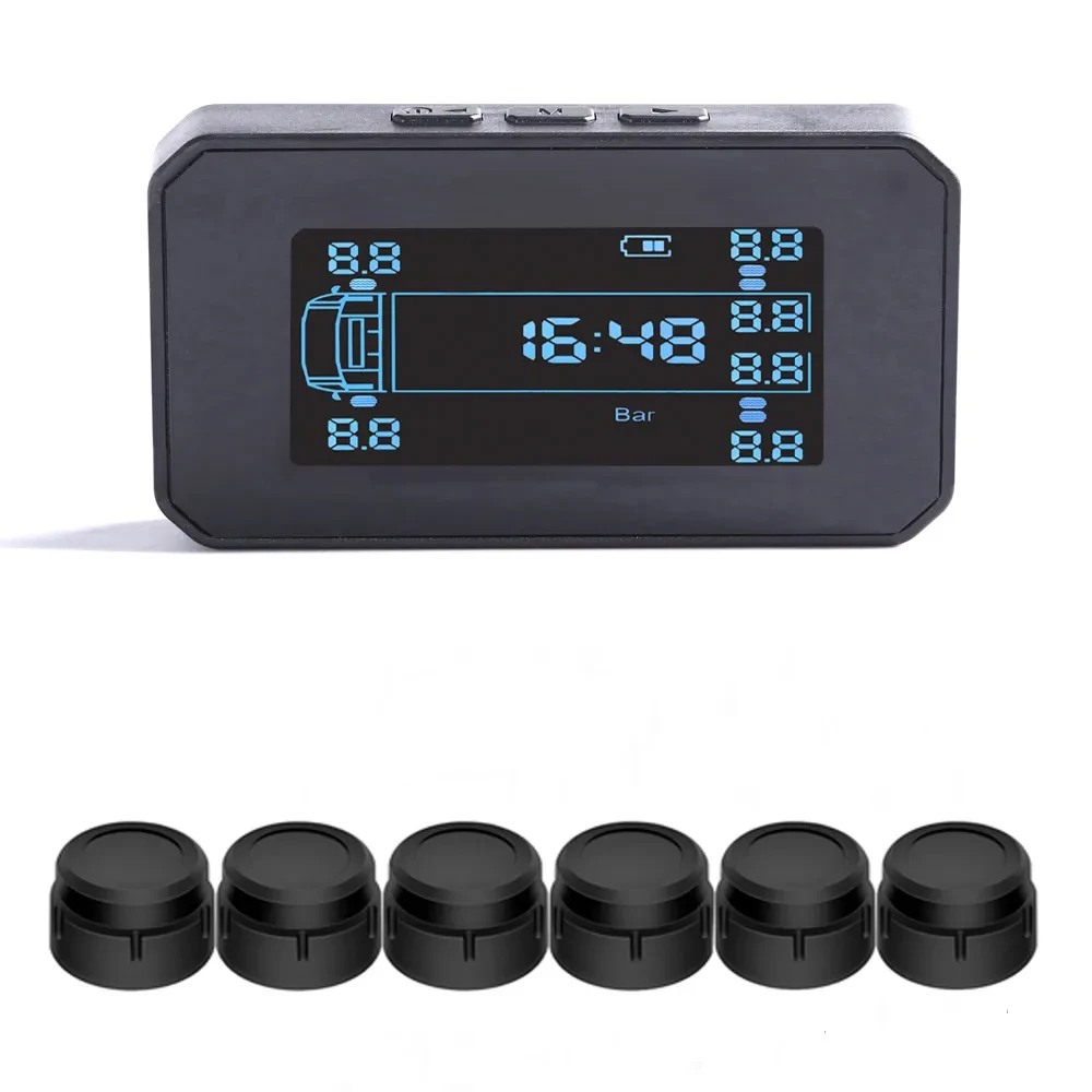 Truck Tire Pressure Monitor – Digital TPMS for Heavy Trucks