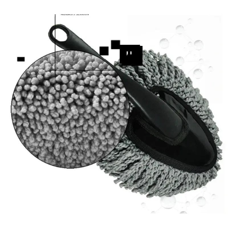 Mini Microfiber Car Duster – Detachable Interior Cleaner Tool