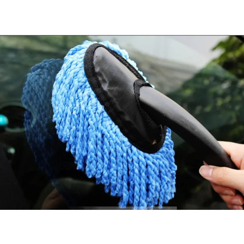 Mini Microfiber Car Duster – Detachable Interior Cleaner Tool