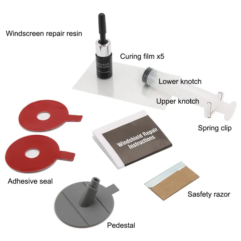 DIY Windshield Repair Kit – Fix Chips & Cracks in Minutes