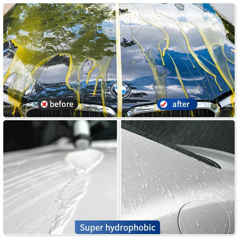 Car Paint Coating Spray – Quick Shine & Water Repellent Wax