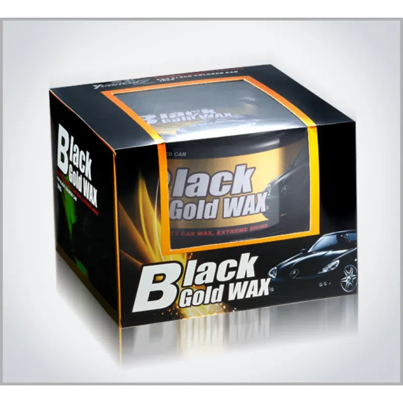 Black Gold Car Wax – 300g Carnauba Polish for Scratch Repair & Shine