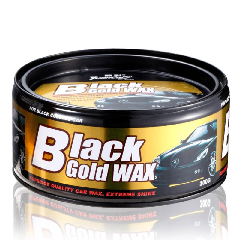 Black Gold Car Wax – 300g Carnauba Polish for Scratch Repair & Shine