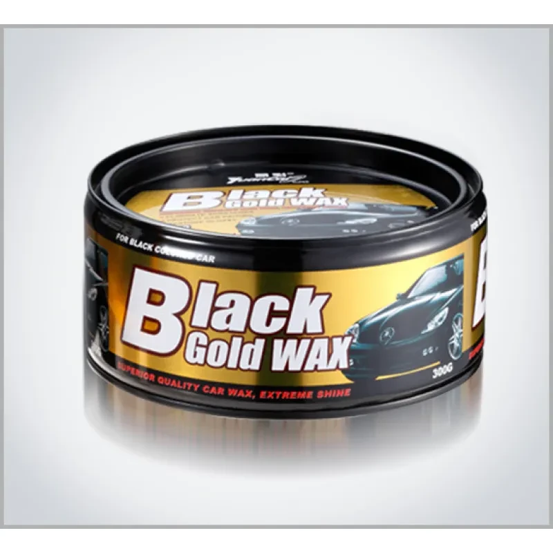 Black Gold Car Wax – 300g Carnauba Polish for Scratch Repair & Shine