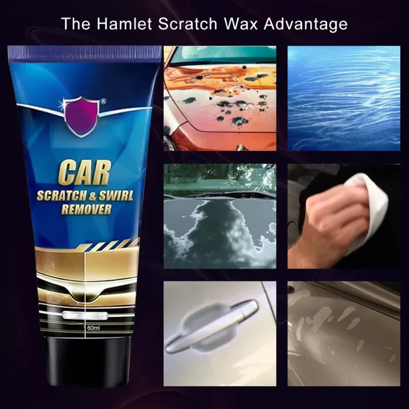 Farfi Car Scratch Remover Kit – Wax Cream Polish for Paint Repair