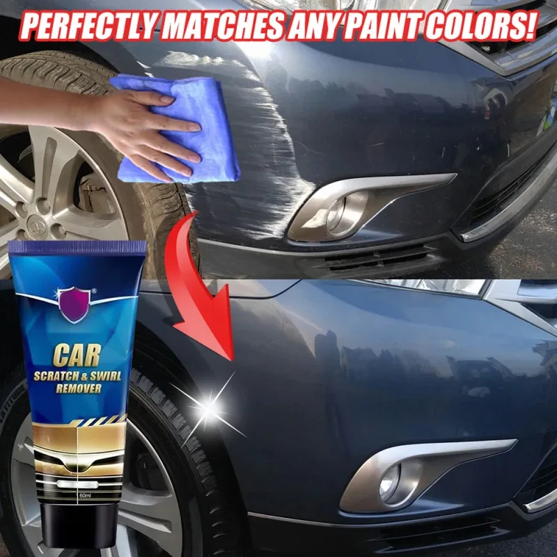 Farfi Car Scratch Remover Kit – Wax Cream Polish for Paint Repair