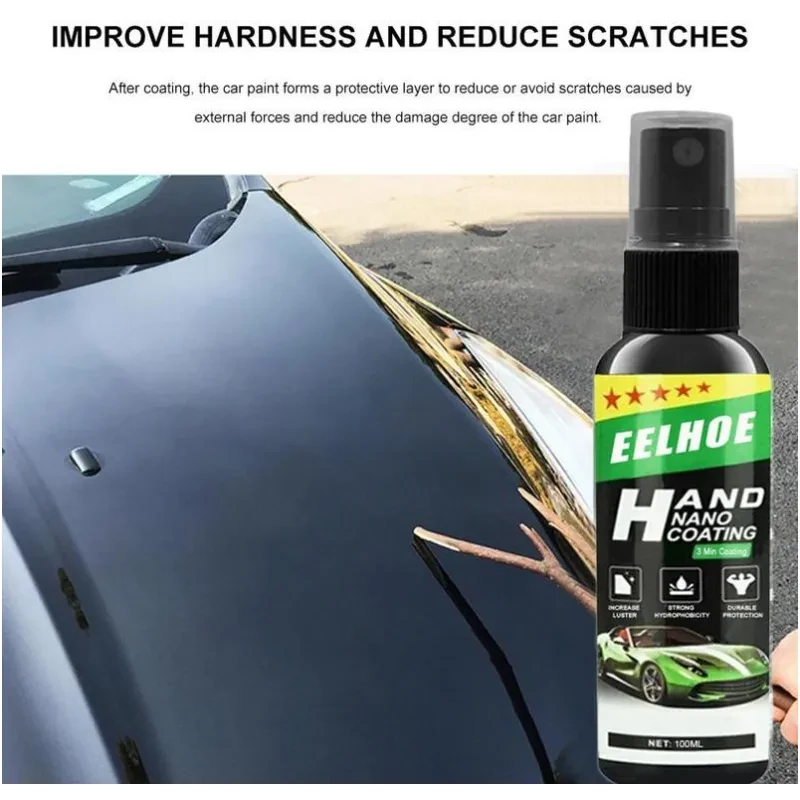 Eelhoe Nano Car Scratch Remover Spray – 100ml Coating & Sealant