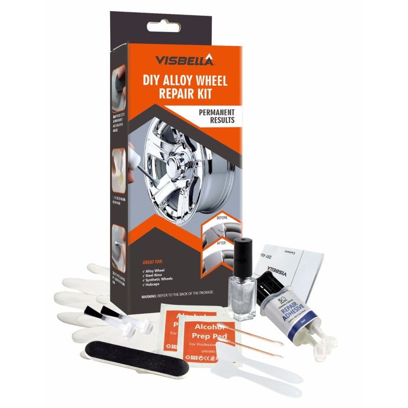 Visbella Alloy Wheel Repair Kit – Rim Scratch & Dent Fix in 30 Min