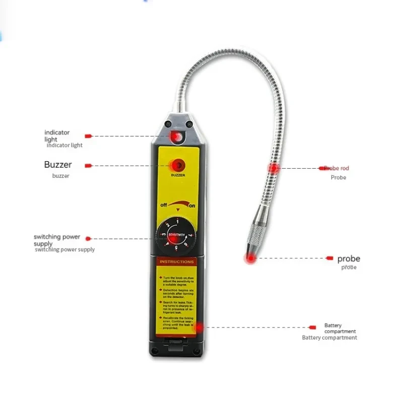 WJL-6000 Halogen Car Leak Detector – Air Tightness Tester Tool