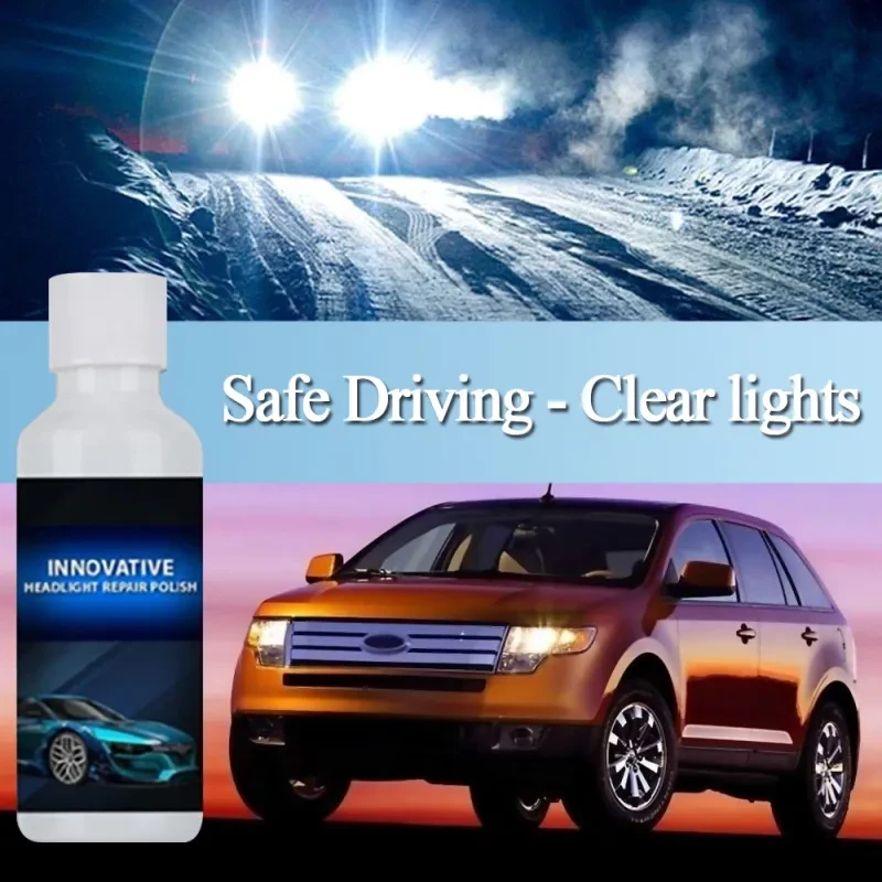 Amamia Headlight Repair Fluid – Anti-Yellowing & Scratch Removal