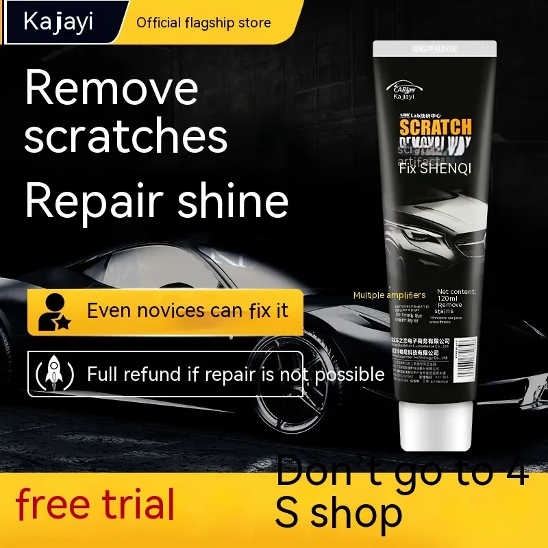 Showroom Finish Scratch Repair Wax – 120ml Auto Paint Polish