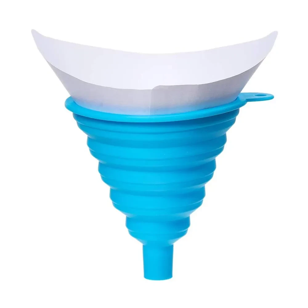 Disposable Paint Sieves with Silicone Filter – 100 Micron Funnel
