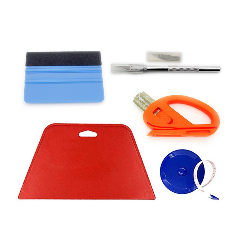 5-Piece Car Color Changing Film Tool Set – Wrap Installation Kit