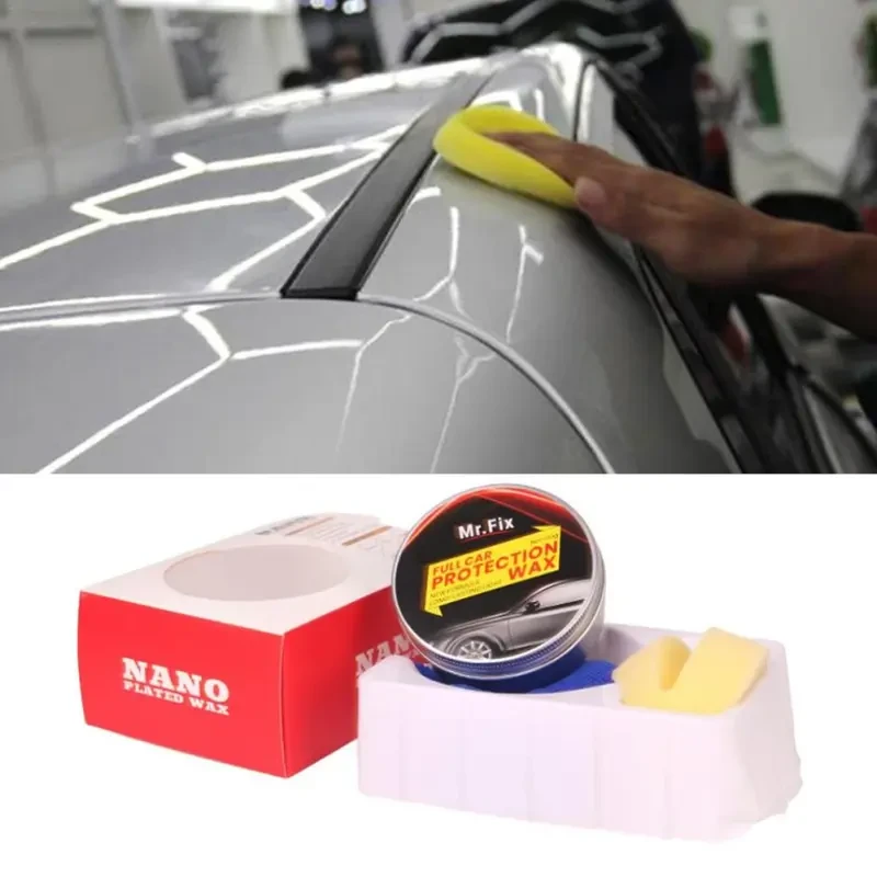 Car Glazing & Plating Crystal Wax – Shine, Protect & Decontaminate