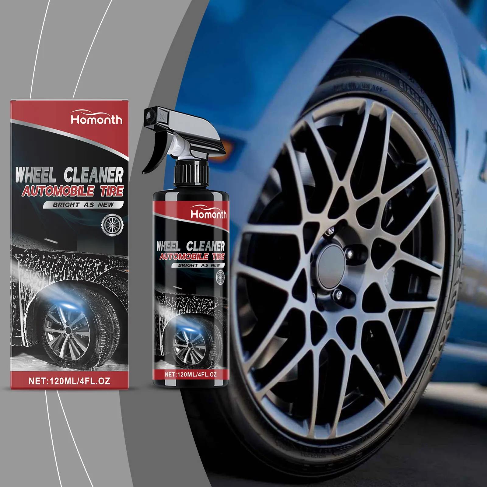 Premium Car Wheel Cleaning Spray – Deep Clean & Shine Finish