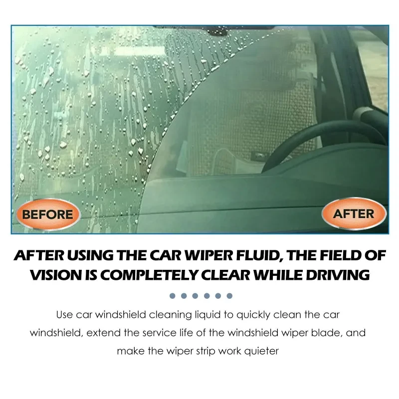 CrystalClear Car Glass Tablets – Oil Film & Dirt Remover 30pcs