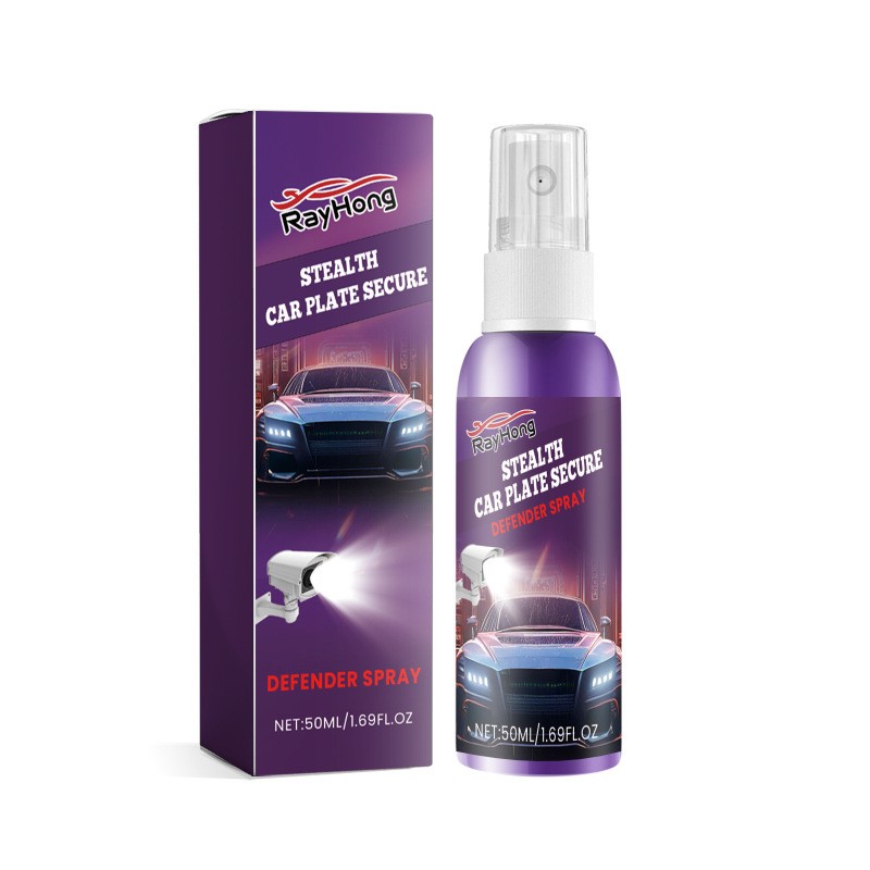 Stealth Car Plate Secure Defender Spray – Anti-Theft Protection 50ml