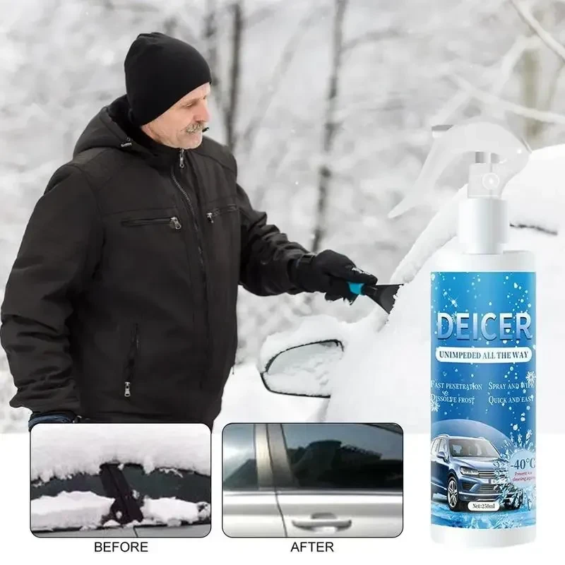 RapidCar Snow Melting Deicer – Glass Deicing Agent 250ml
