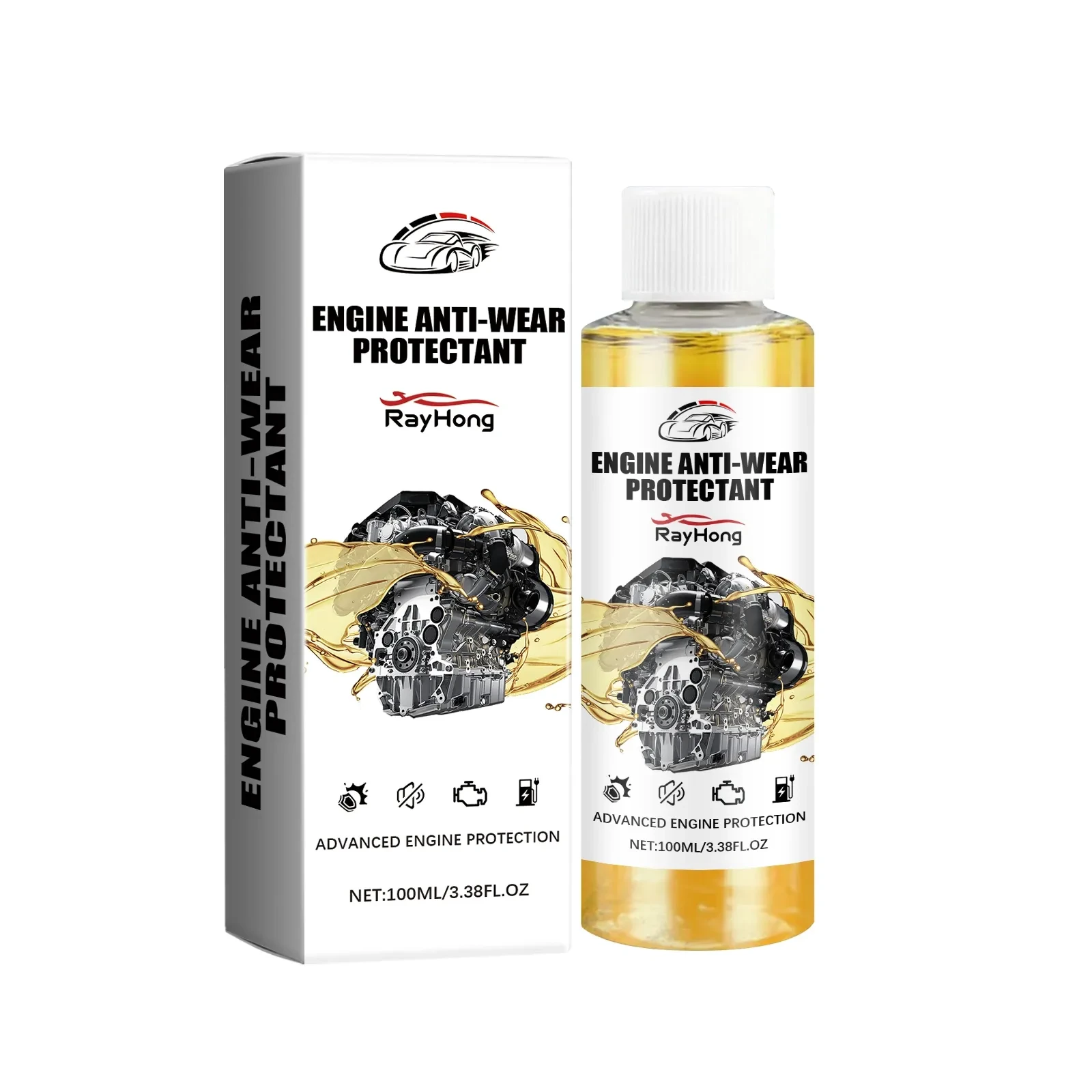 EngineGuard Pro Oil Additive – Anti-Wear & Friction Reducer 100ml