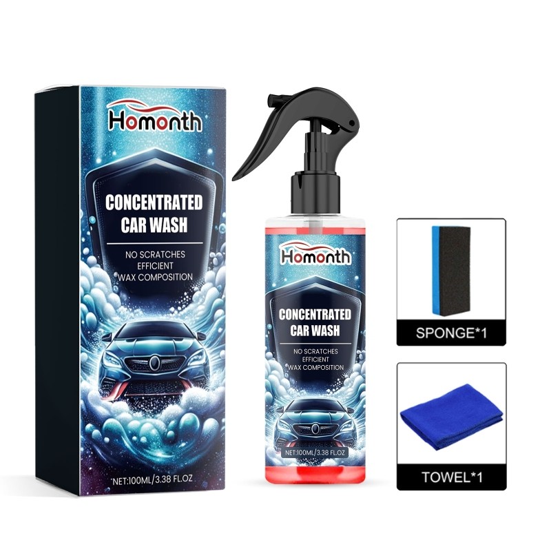 Car Exterior Cleaner Kit – Paint, Glass & Wheel Cleaning Solution