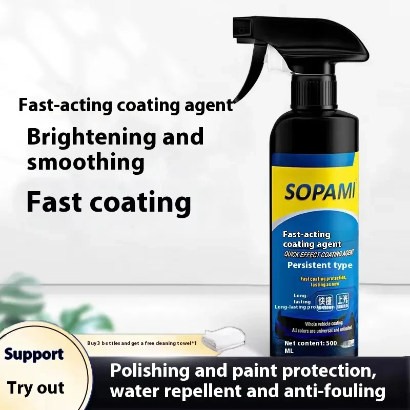 Quick-Acting Automotive Coating – Nano Car Paint Shine & Protection