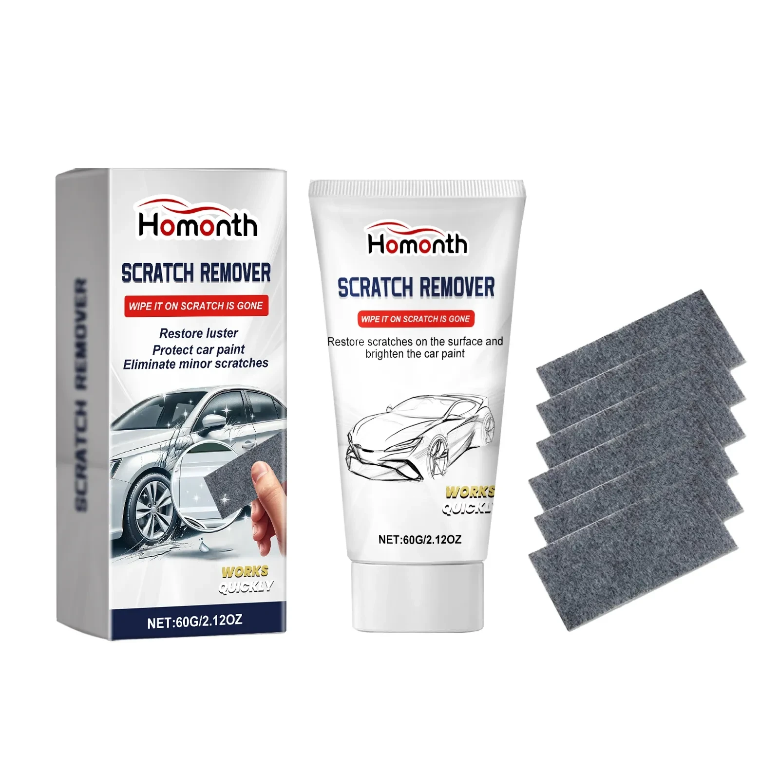 Nano Glitter Cloth Car Scratch Remover – Restore Paint Smoothness