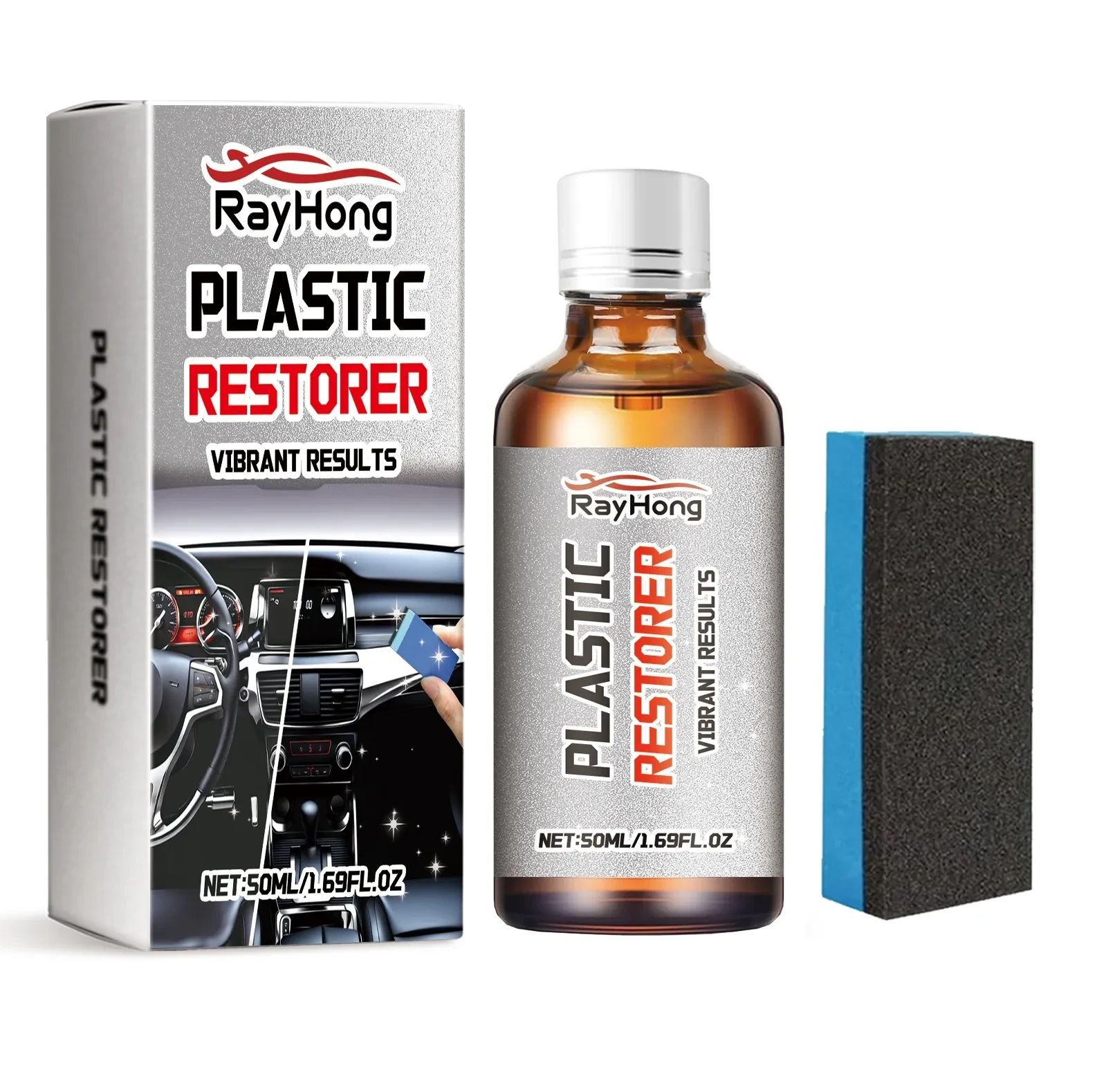 50ML Back to Black Trim Restorer – Car Plastic Shine & Protection