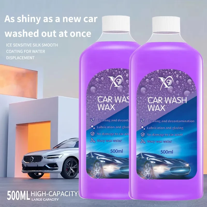500ml Car Polish Decontamination Cleaner – Liquid Wax Shine