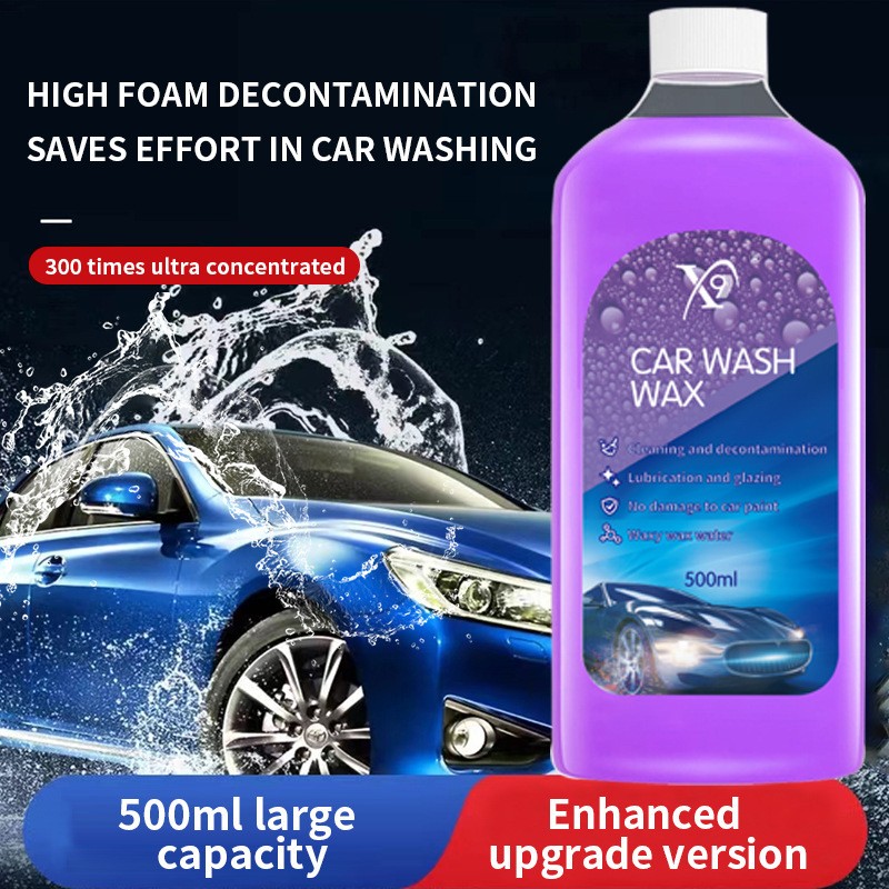 500ml Car Polish Decontamination Cleaner – Liquid Wax Shine