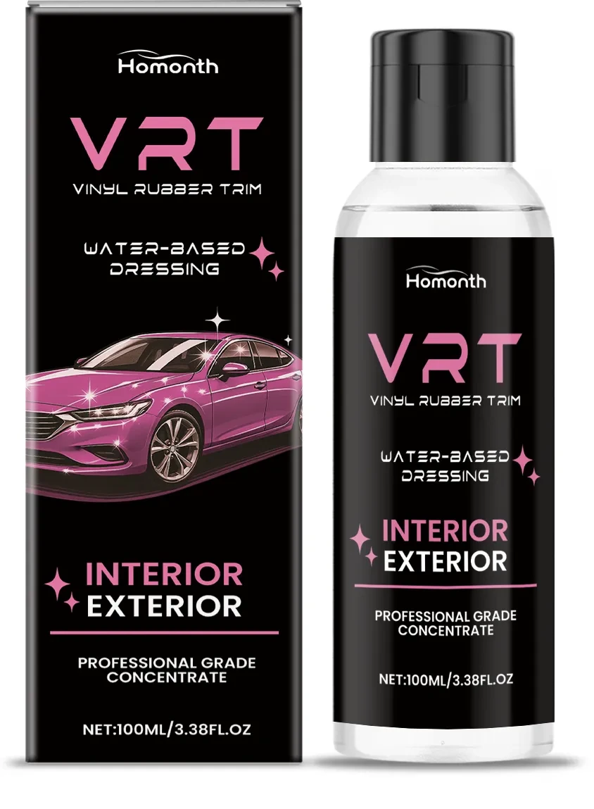 High-Gloss Nano Ceramic Coating β Long-Lasting Trim & Rubber Care
