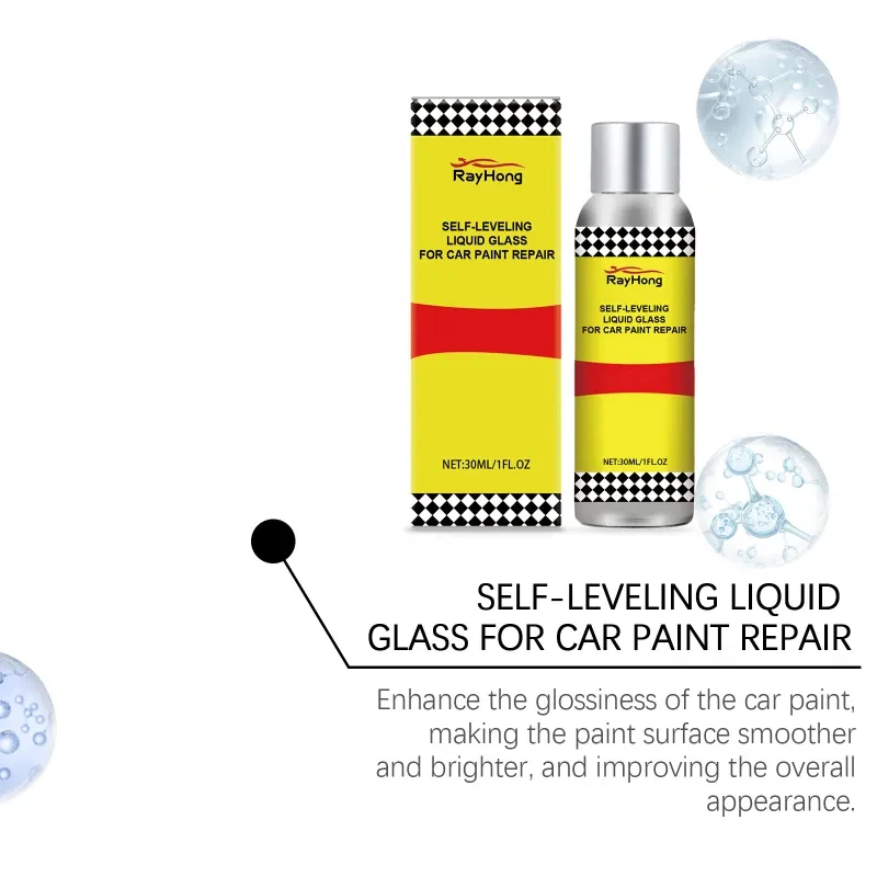 Rayhong Self-Leveling Liquid Glass – Car Paint Repair & Protection
