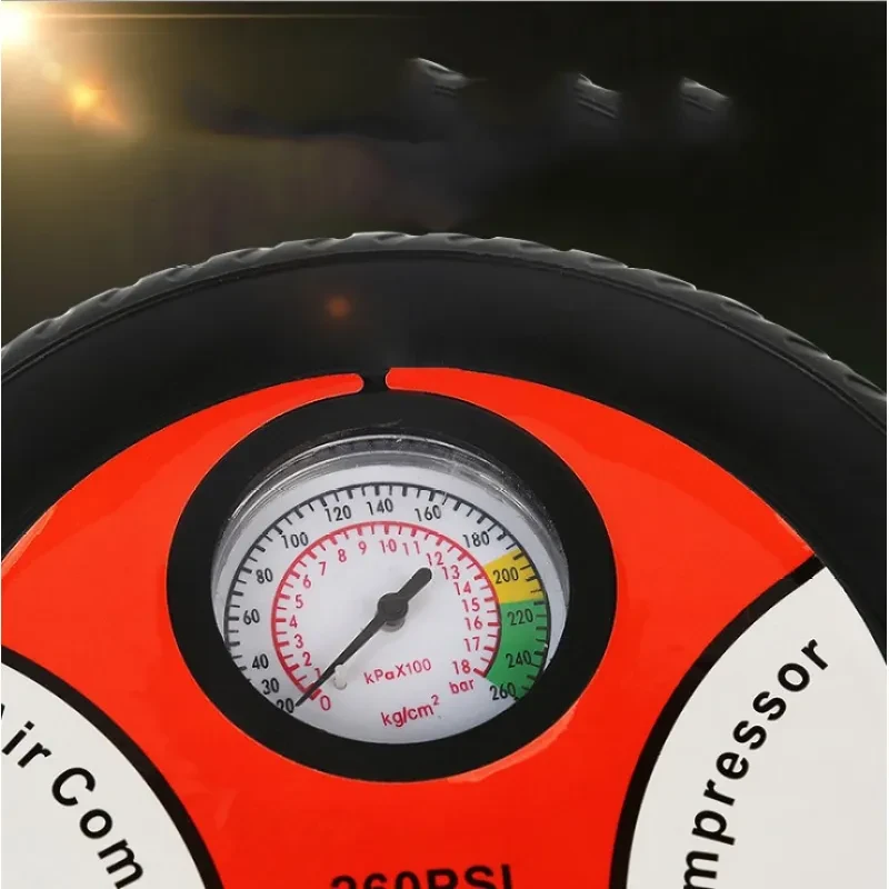 TurboAir Car Tire Inflator – Portable Electric Pump for Cars