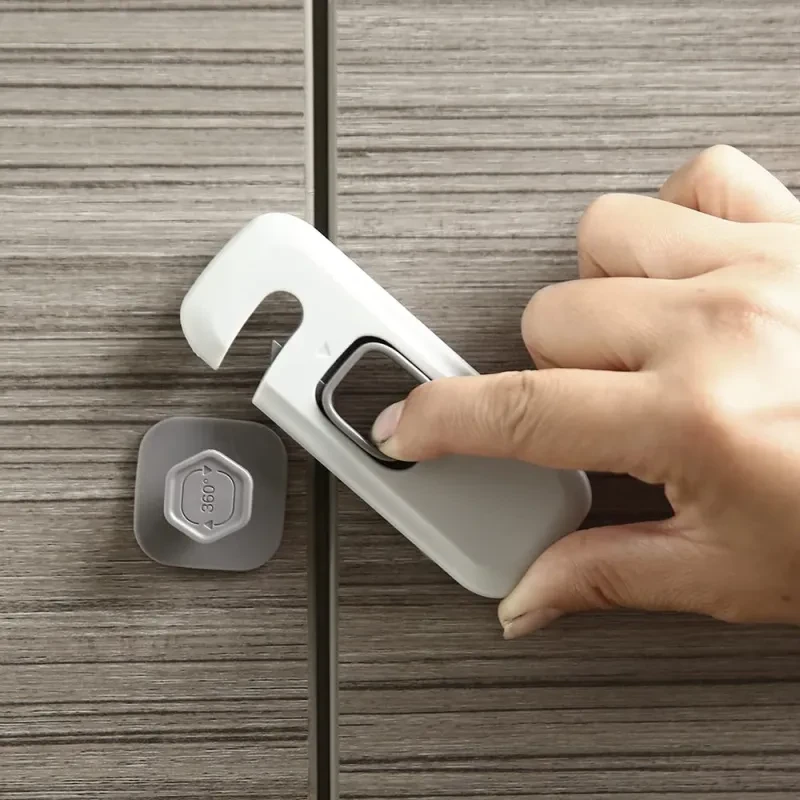 Baby Proof Safety Lock – Secure Fridge, Cabinet & Drawer Catch