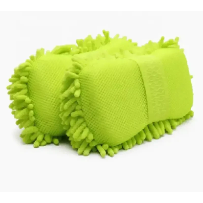 Chenille Car Wash Sponge – Microfiber Absorbent Cleaning Tool
