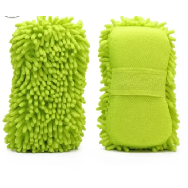 Chenille Car Wash Sponge – Microfiber Absorbent Cleaning Tool