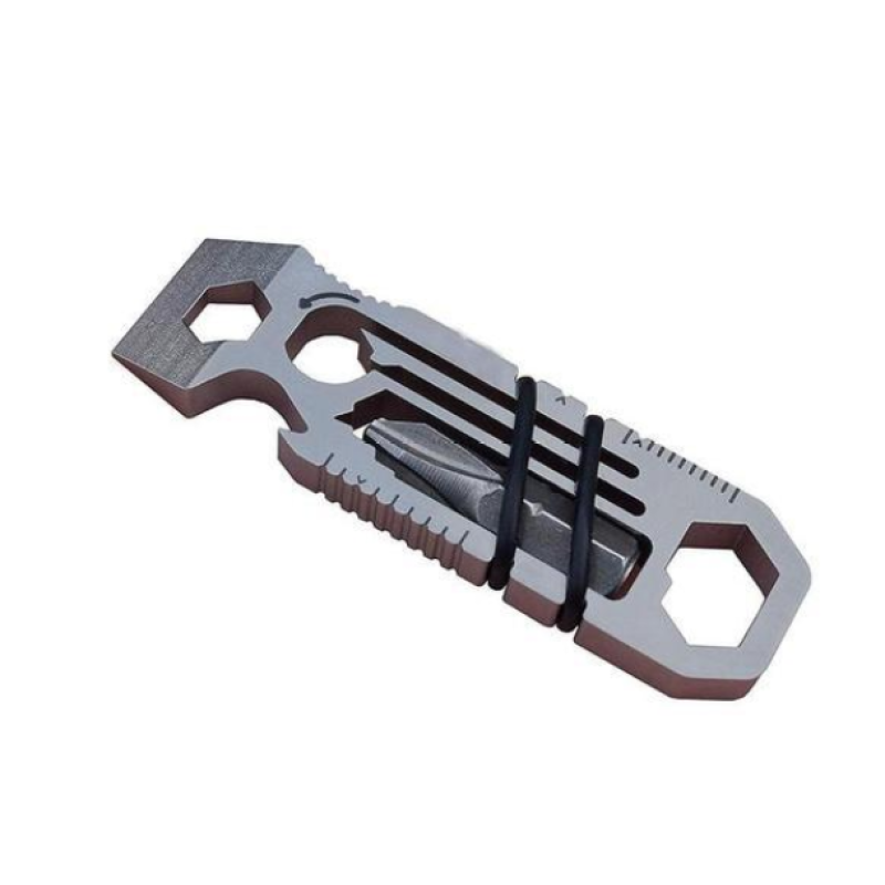 EverRatchet Ratcheting Keychain Multitool β Stainless Steel EDC Tool