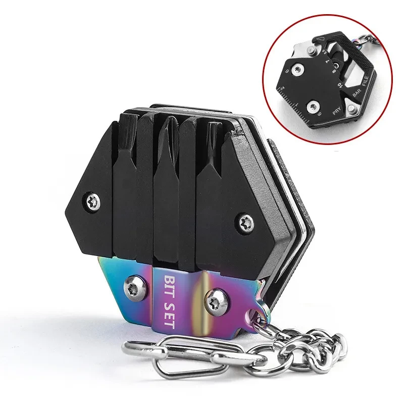 Mini Camping Folding Coin Knife Portable Keychain Tool