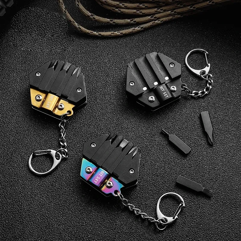 Mini Camping Folding Coin Knife Portable Keychain Tool