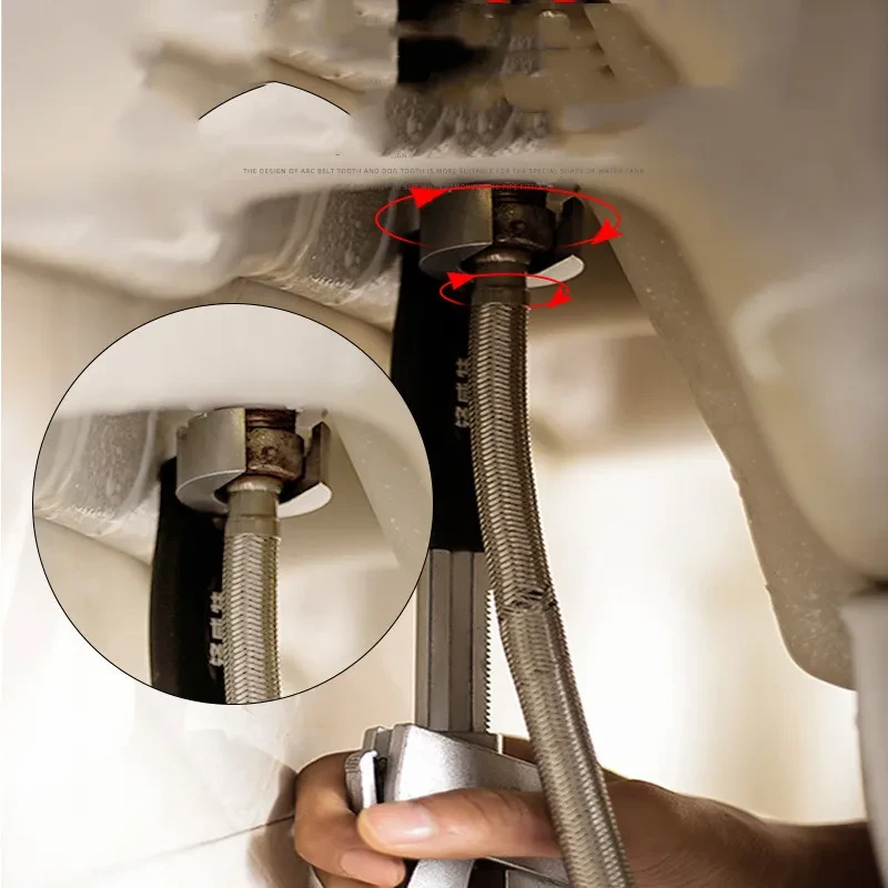Double-Ended Adjustable Wrench β Bathroom & Water Pipe Repair