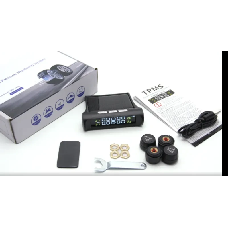 Wireless Solar Tire Pressure Monitoring System – Universal TPMS