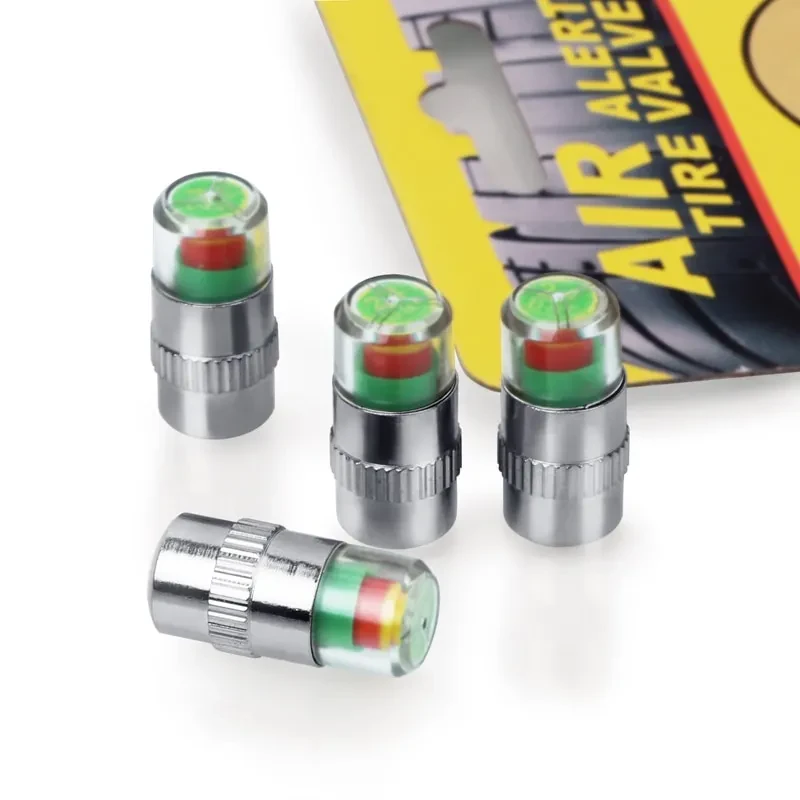 Wireless Tire Pressure Monitor Valve Caps – 36PSI Car Sensor 4PCS