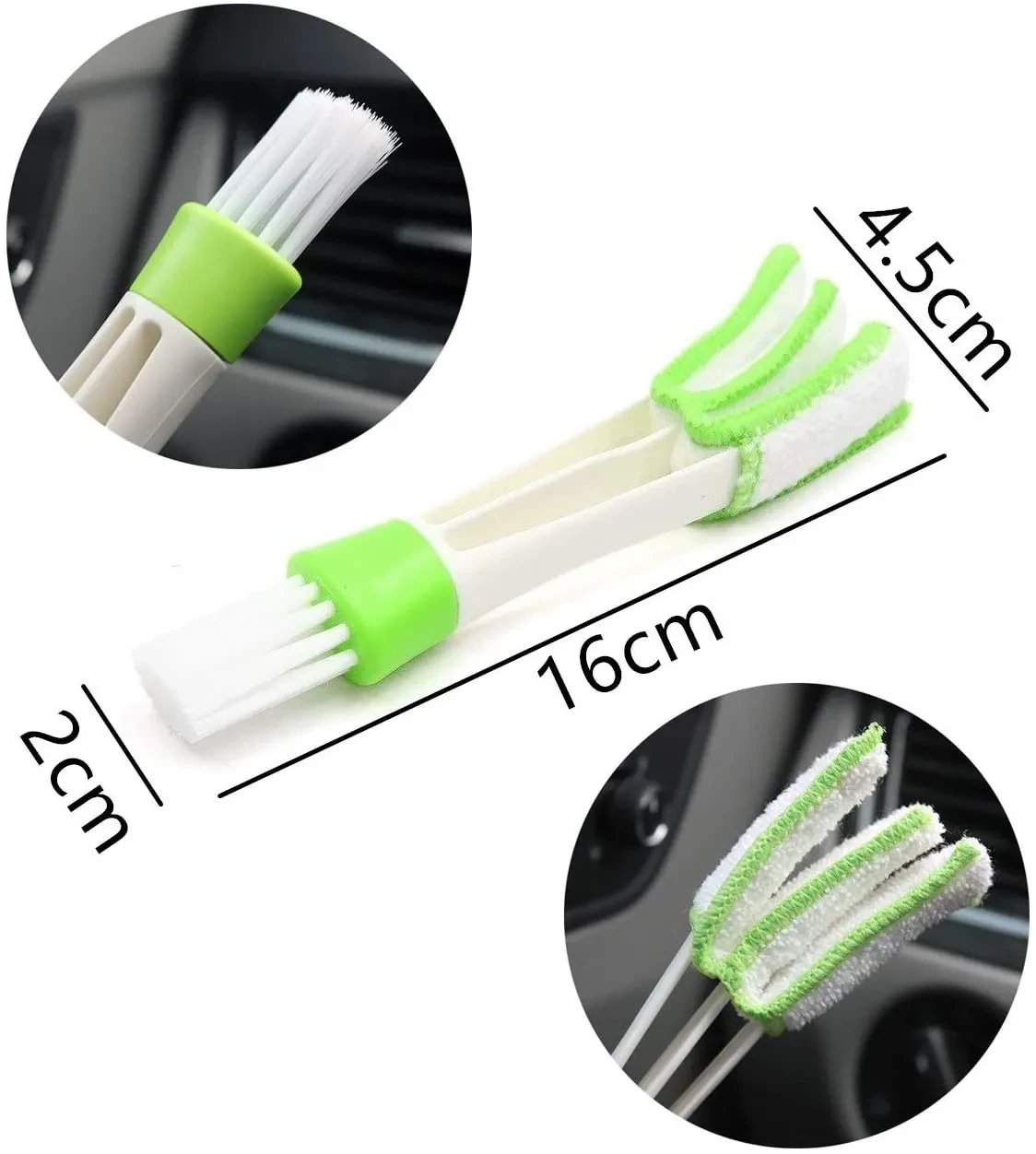 14PCS Car Detailing Brush Set – Tire, Interior & Air Vent Cleaning Kit
