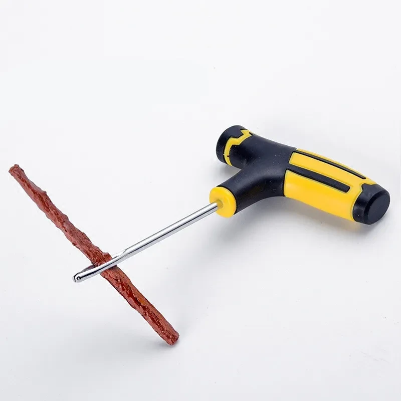Professional Car & Bike Tubeless Tire Repair Kit – Puncture Plug Tool Set