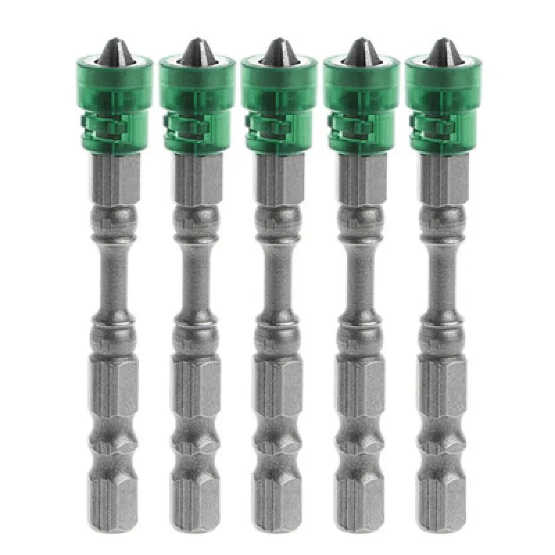 5-in-1 Phillips Cross Screwdriver Bit Set – Hex Shank Drill Driver Magnetic