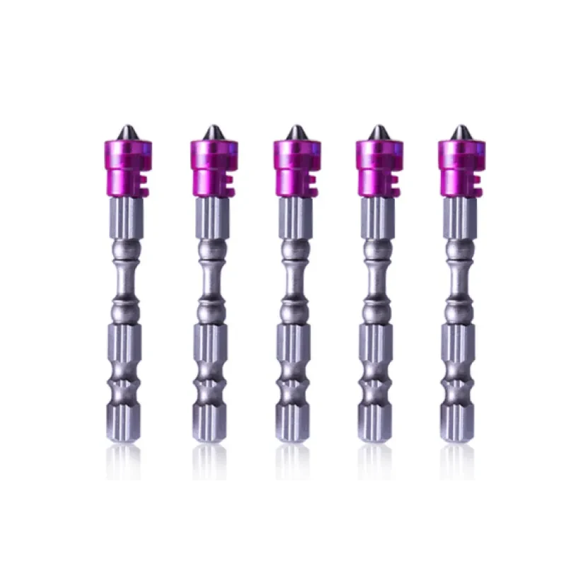 5-in-1 Phillips Cross Screwdriver Bit Set – Hex Shank Drill Driver Magnetic